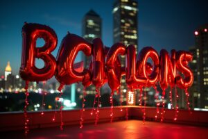 Spektakuläre JGA Ballons für jeden Junggesellenabschied